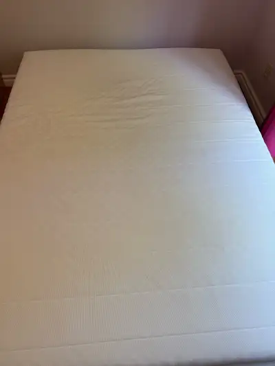 IKEA bed frame and mattress, View more