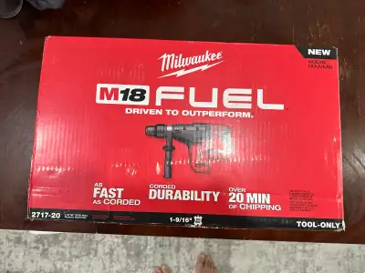Milwaukee m18 fuel sds max hammer drill 2717-20, View more