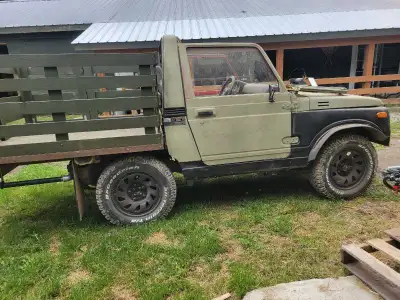 BC registered 4 sp standard 4 X 4 regularly on the road top speed 70k $ 8500. Call / text 250 308 79...