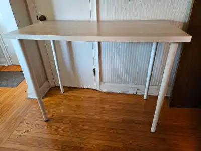 Adjustable height desk or table, View more