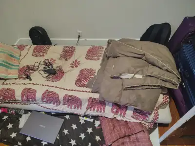 A furnished private bedroom is available in a 4-bedroom house on the upper deck at 6315 North St, st...