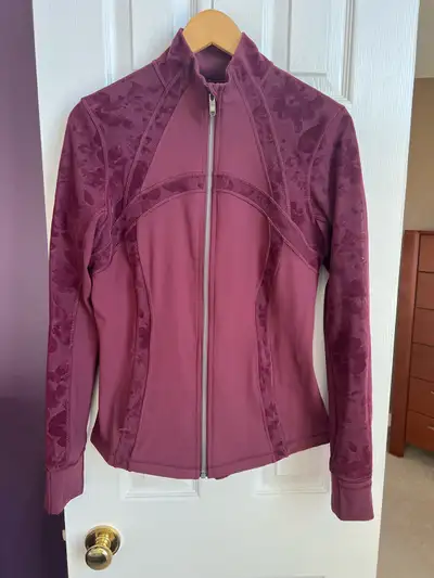 Lululemon Maroon Define Jacket size 10, View more