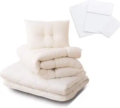 EMOOR Japanese Futon Set CLASSE (Futon, Comforter & 2 Pillows), View more