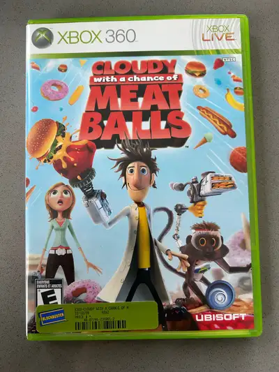Cloudy With a Chance of Meatballs (Microsoft Xbox 360, 2009) , View more