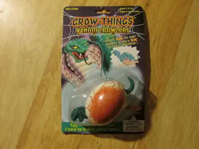 GROW THINGS Venom Crawlers Cobra Spin Masters Water Toy 1990s, View more