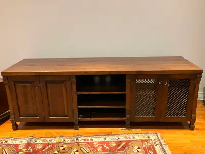 Solid wood sideboard- TV console 78 inches, View more