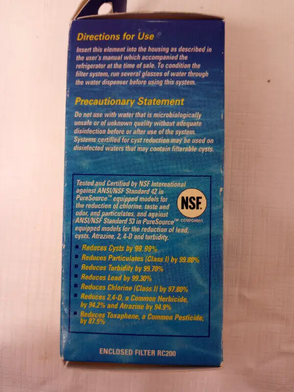 Frigidaire Rc-200 Replacement Refrigerator Water Filter in Refrigerators in Kitchener / Waterloo - Image 4
