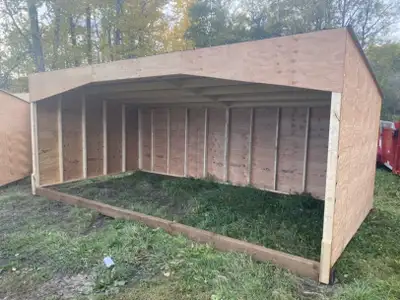 shelters animals and firewood , View more