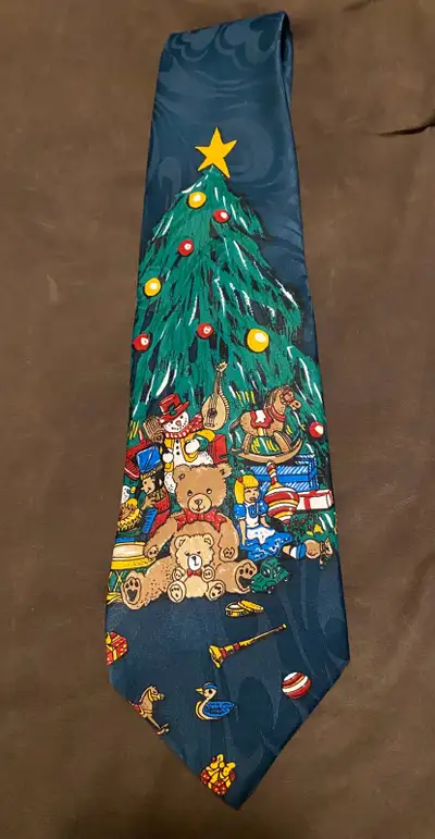 Christmas Necktie polyester , View more