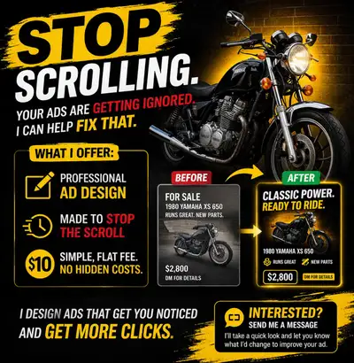 Not Getting Messages? I’ll Fix Your Ad — $10, View more