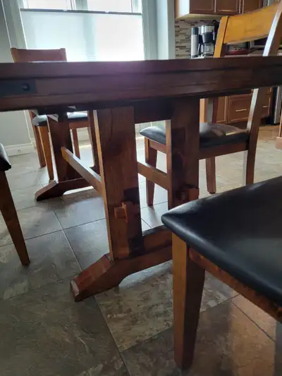 Dining room table  an chairs, View more