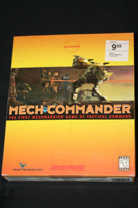 PC GAME BIG BOX - MECHCOMMANDER VERIFIED COMPLETE