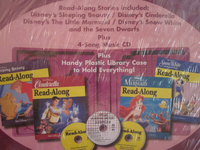 FOUR READ ALONG STORY BOOKS FOR WALT DISNEY PRINCESSES in Children & Young Adult in Markham / York Region - Image 4