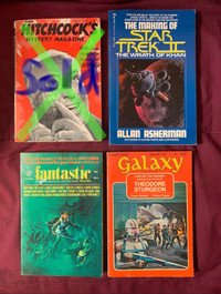 Vintage books ( Mystery , Sci-Fi )