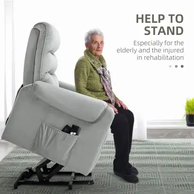 Power lift Chair and Massage Recliner Chair 8 Vibration , View more