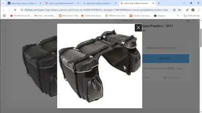 Siskiyou Panniers/Giant Loop. Used in Good condition these are super durable and waterproof. They co...