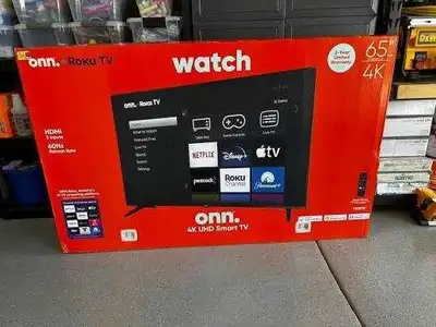 Onn Roku TV 65", View more