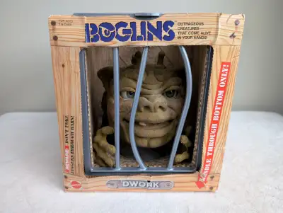Vintage Boglins Dwork 1987 Mattel Hand Puppet, View more