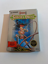 Nintendo  CastlevaniaII Simon’s Quest for  Entertainment System 