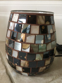 Decorator Stain Glass Look Lamp