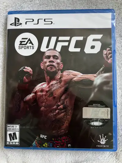 Sealed UFC 6 PS5, View more