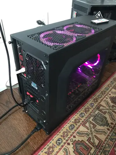 desktop gaming computer +  monitor, View more