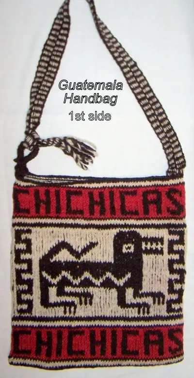 Lady’s Shoulder Bag, colourful, hand woven, like new Hand made, View more