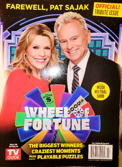 This special edition by TV Guide Magazine allows Pat Sajak and Vanna White to express his heartfelt...