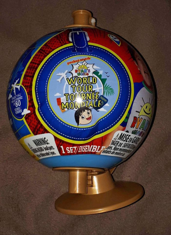 New Unopened Ryans World Tour Globe in Toys & Games in St. Catharines