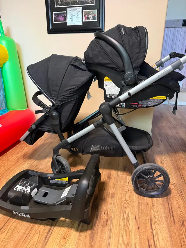 Evenflo Xpand Stroller and Car Seat Combo in Strollers, Carriers & Car Seats in Sudbury - Image 2