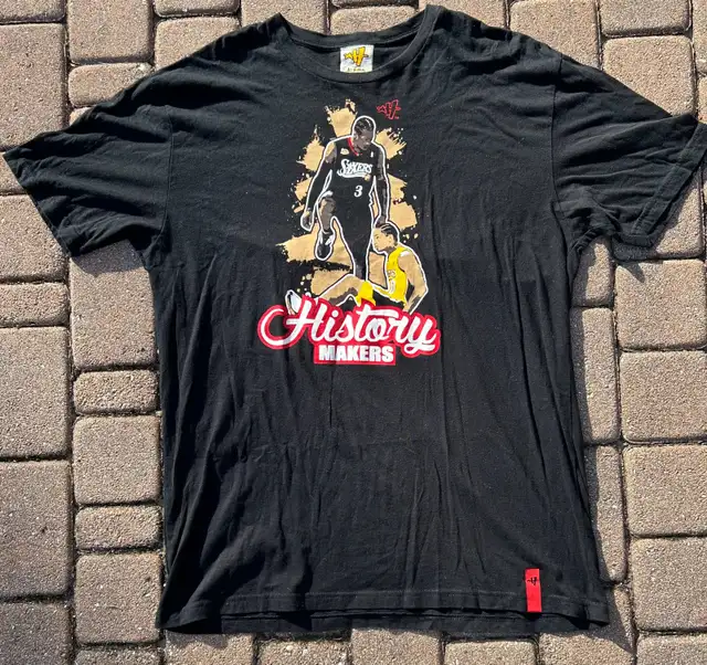 Allen Iverson Step Over Tyronn Lue Art History Shirt Sz XL in Men's in Windsor Region - Image 2