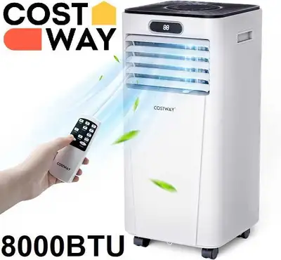 Costway Portable Air Conditioner- 8000BTU, View more