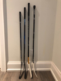 Kids Youth Wood & Composite Hockey Sticks