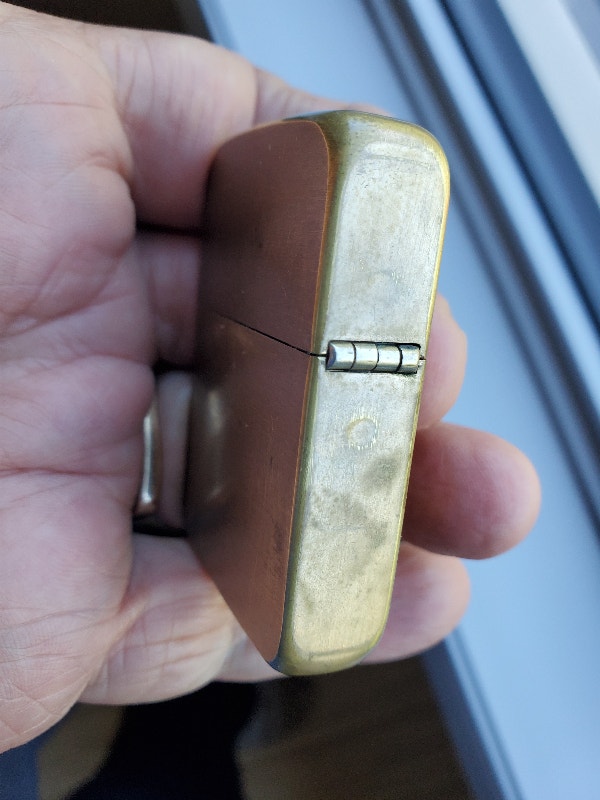 Zippo Lighter 4 Barrel PAT 2032695 H 05 Arts & Collectibles