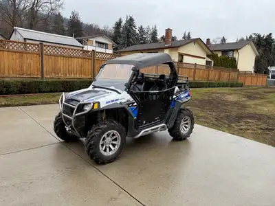2011 RZR 800 50 in.ex. shape pro armor doors 4 speaker audio 27x11x14 27x9x14 tires rock sliders chr...