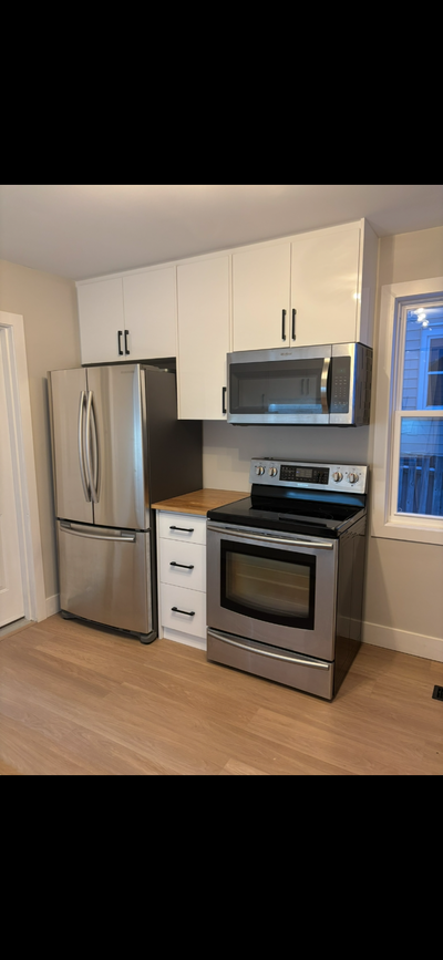 Two bedrooms attached to a small sitting area with a walk in closet. 3/4 bathroom located upstairs a...