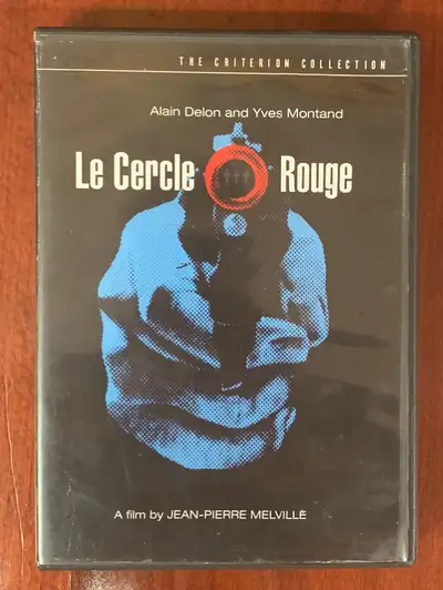LE CERCLE ROUGE Criterion Collection 2 DVD set starting Alain Delon Clean former rental Light scratc...