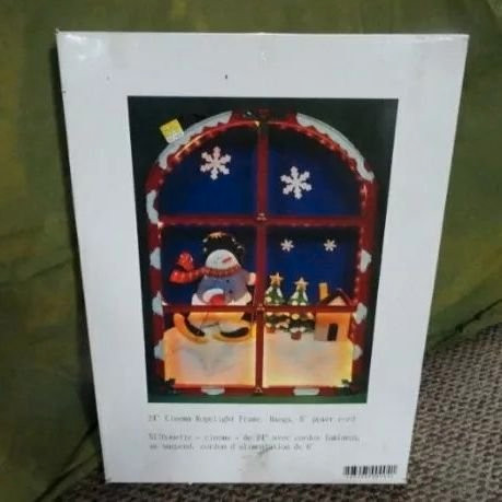 Christmas Snowman 24" Hanging Light Up Signs New in Home Décor & Accents in Kitchener / Waterloo - Image 3