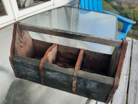 Antique wooden tool box from the '40,s