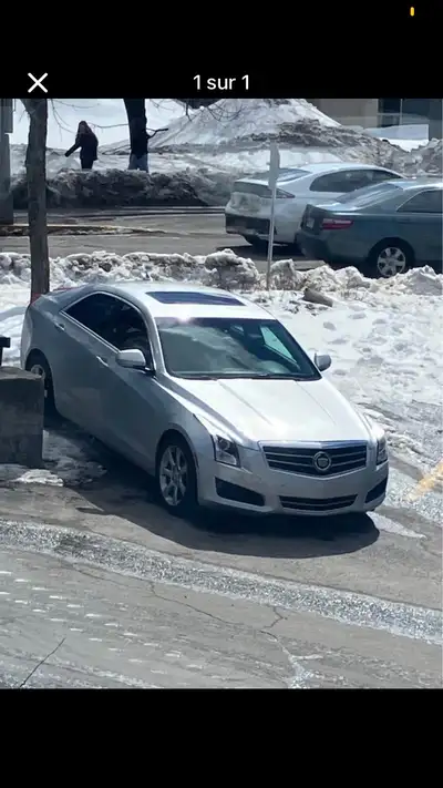 À vendre, une Cadillac ATS 4 2014, une berline de luxe sportive avec un moteur NEUF garanti , puissa...