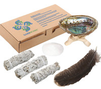 Smudge kit & singing bowl $50 together - new in boxes 