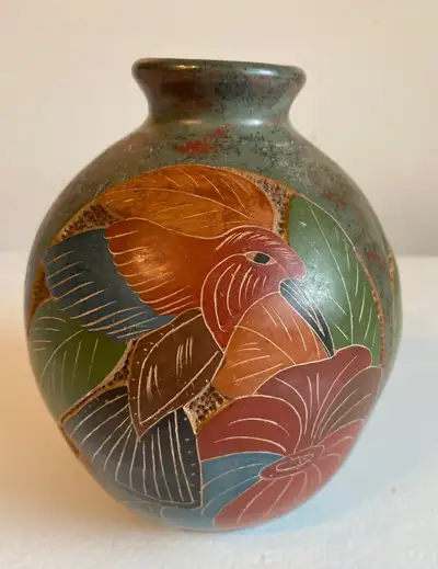 From Nicaragua bought by me personally 5 1/2” tall Beautiful piece