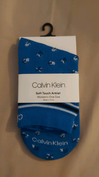 *Brand New* Calvin Klein Women's Soft Touch Anklet Socks 
