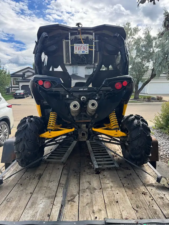 2013 CanAm Maverick 1000R (including trailer) in ATVs in Strathcona County - Image 5