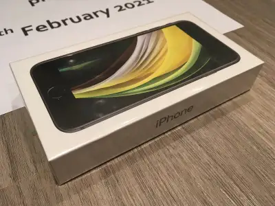 iPhone SE 2020 Black Brand New Condition Unlocked, View more