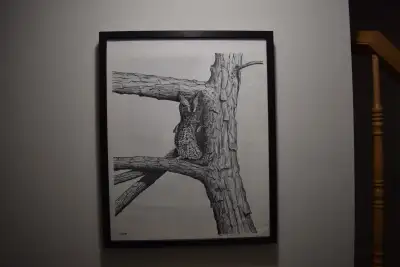 John Wiseman "Screech Owl" Signed Limited Edition Lithograph, View more