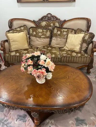 Victorian Style Ornate Living Room Set, View more