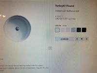 Kohler Verticyl Round Undermount Bathroom Sink