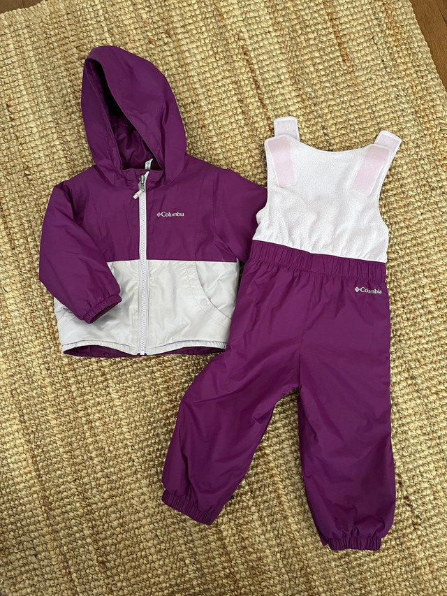 Columbia toddler 2 piece snowsuit purple 2T  in Clothing - 2T in Ottawa