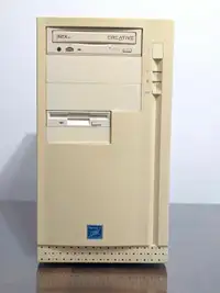 Vintage windows 98 computer